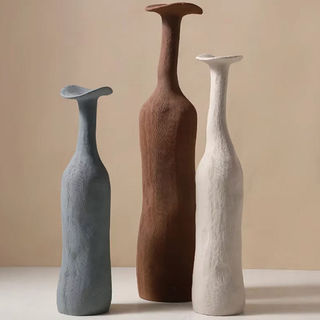 Moderne Keramikvase im Morandi-Stil — Fügen Sie Ihrer Dekoration eine Hauch von eleganter Raffinesse hinzu