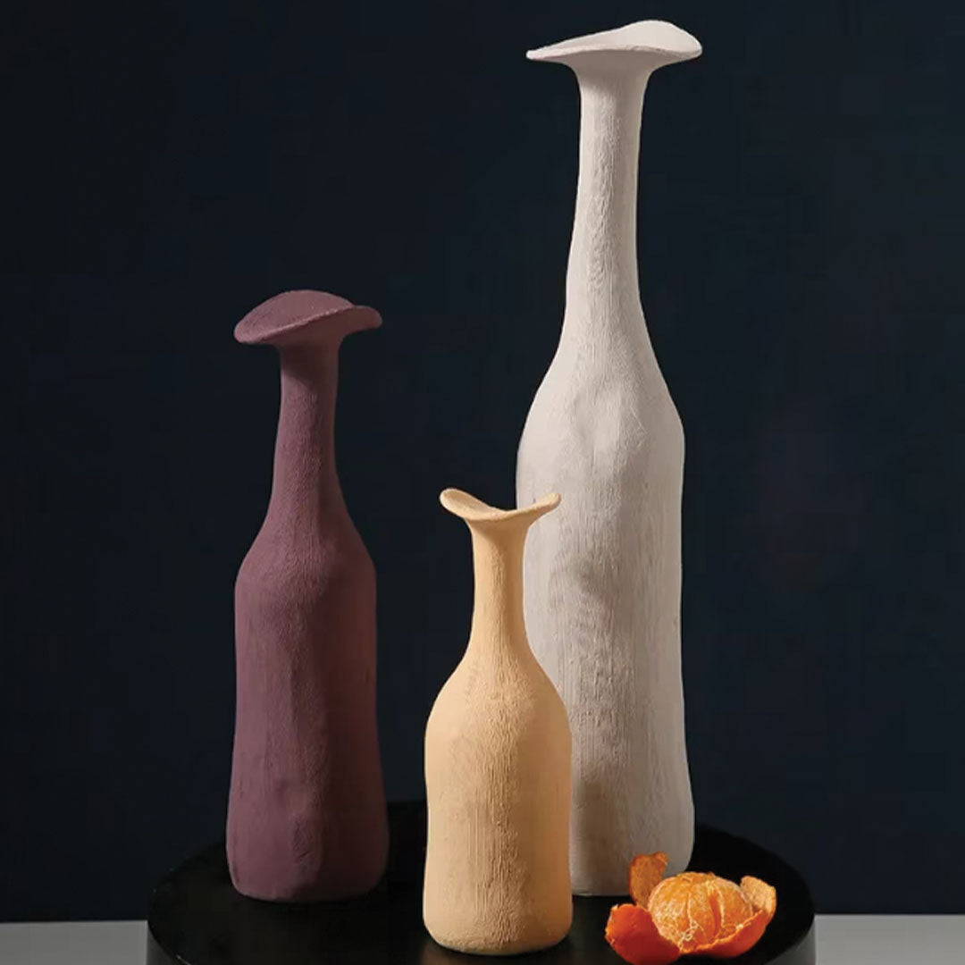 Moderne Keramikvase im Morandi-Stil — Fügen Sie Ihrer Dekoration eine Hauch von eleganter Raffinesse hinzu
