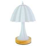 Moderne stilvolle und bequeme Holz-Nachtlampe