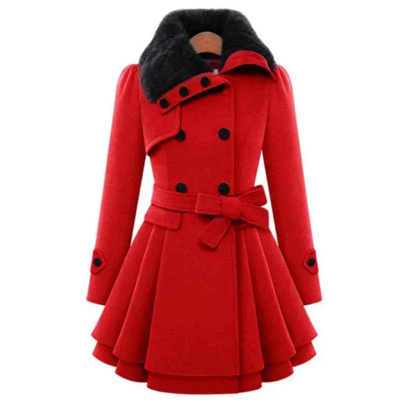 YENA | Trenchcoat: Zeitloser Stil, Schlanke Passform