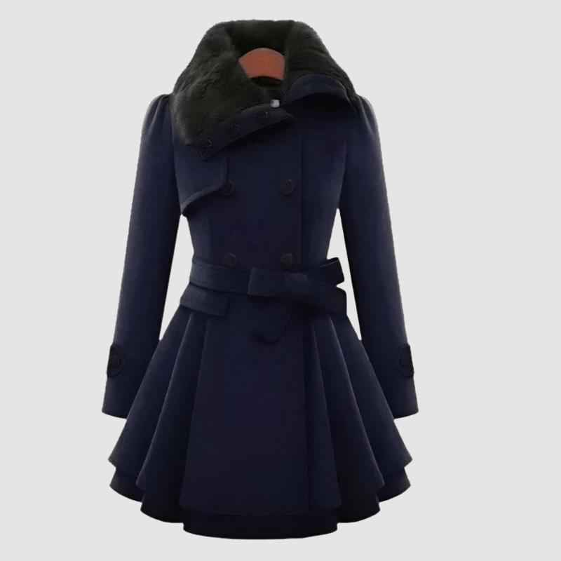 YENA | Trenchcoat: Zeitloser Stil, Schlanke Passform