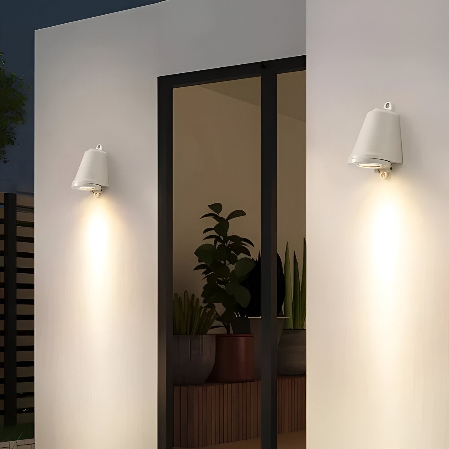 Aureva - Elegante Minimalistische LED-Wandleuchte für Außenbereich