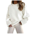 Gemützlicher Oversize-Flausch-Strickpullover – wolkenweicher Komfort, lockere Passform