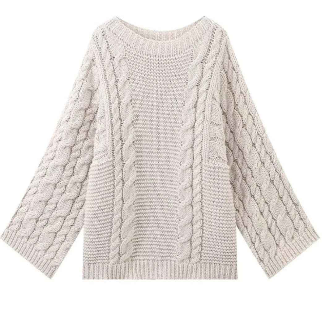 ELLIE™ lässiger Strickpullover mit lockerer Passform — müheloser Stil für Herbst und Winter