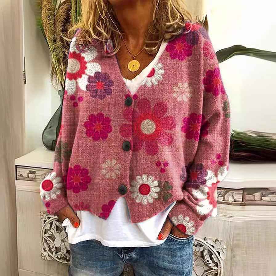 AILISH™ Boho-Chic Strickjacke