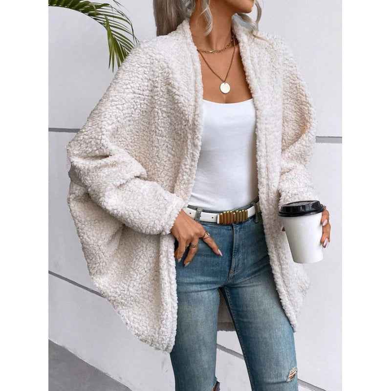 Damen-Strickcardigan mit Langarm für den Alltag