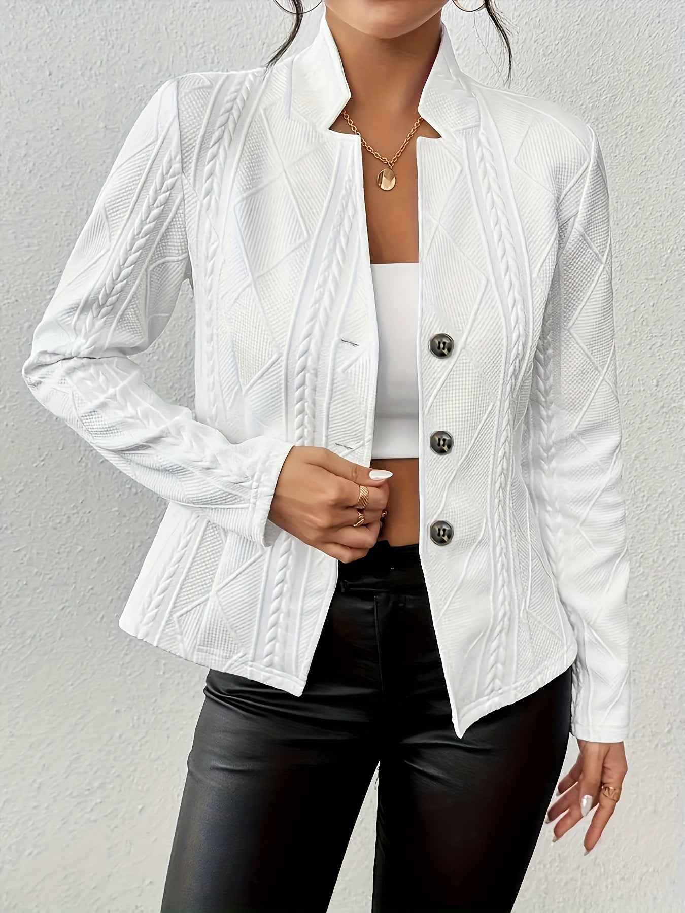 Hilary - Eleganter Maßgeschneiderter Blazer für einen anspruchsvollen Stil