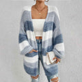 Ultra-Soft Offener Frontcardigan mit Langarm und Flauschigem Stoff