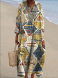 Naïa - Elegant Boho-Kjole med unikke etniske mønstre til et afslappet og stilfuldt look