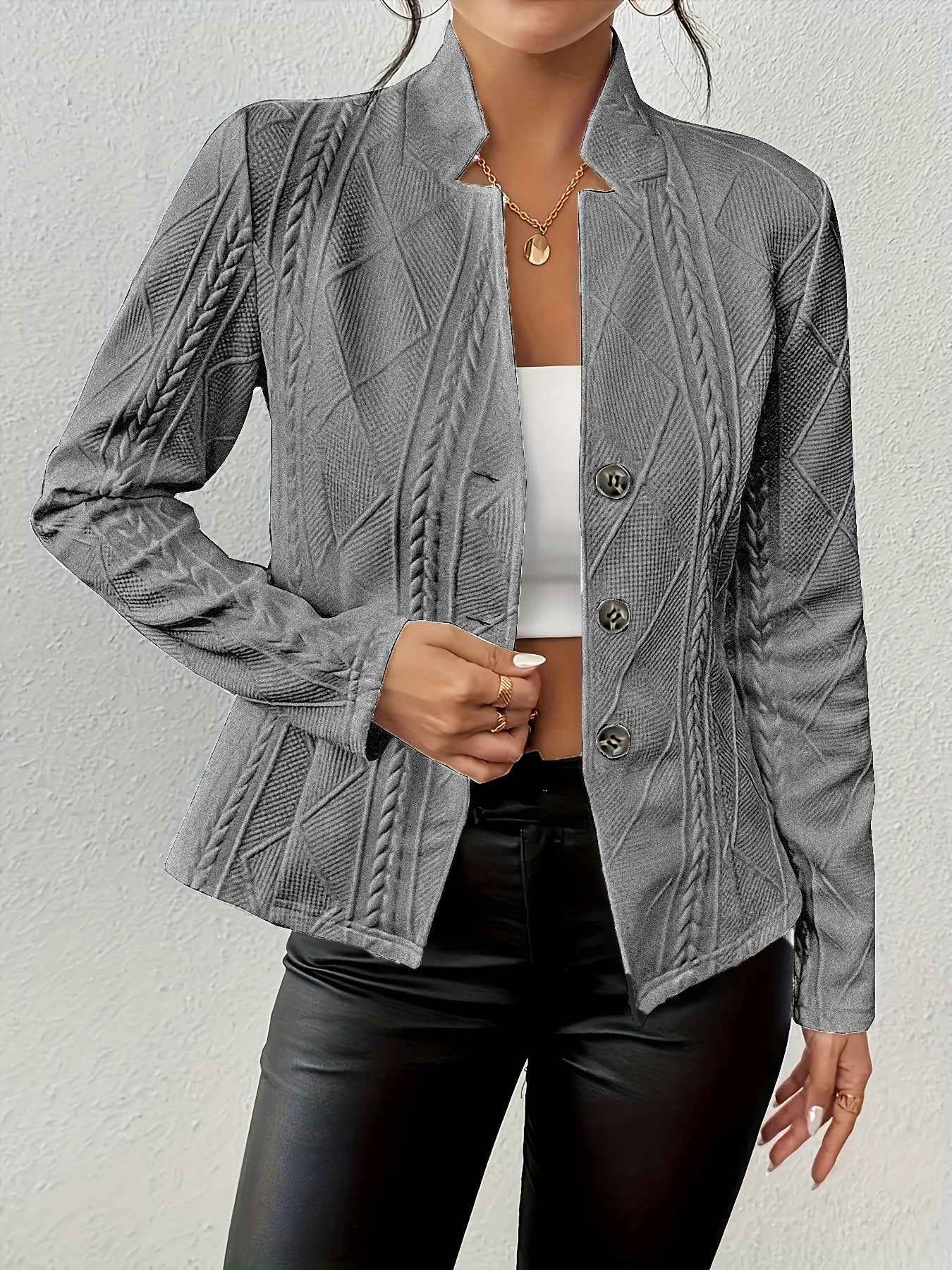 Hilary - Eleganter Maßgeschneiderter Blazer für einen anspruchsvollen Stil