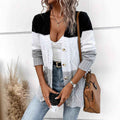 Cardigan donna soffice con apertura frontale
