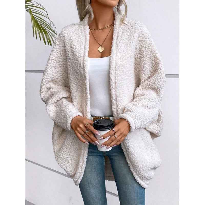 Damen-Strickcardigan mit Langarm für den Alltag