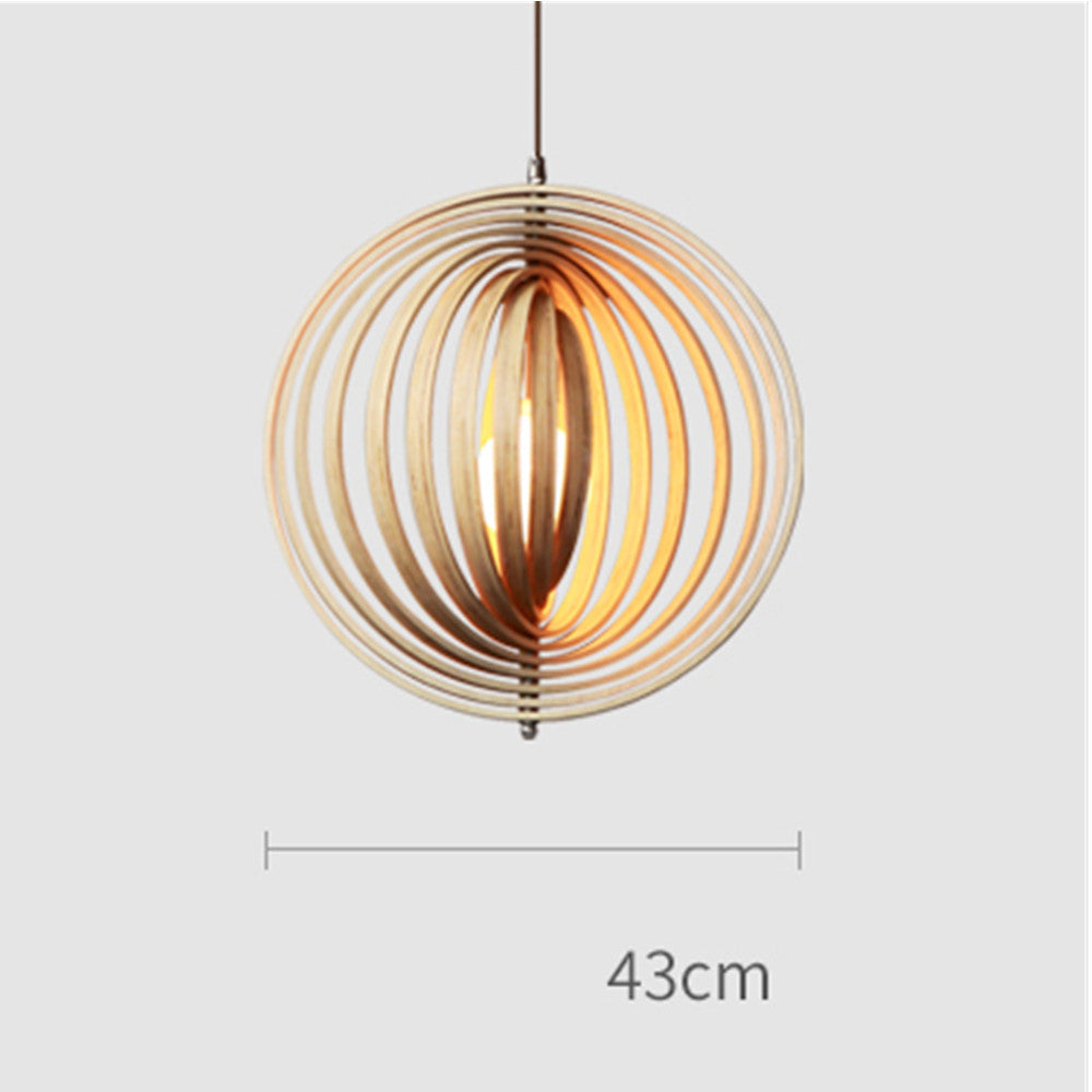 Handgefertigte Holz-Lampen mit LED-Beleuchtung im eleganten japanischen Design