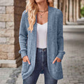 Behagelig let cardigan – Langærmet, åben frontdesign til damer