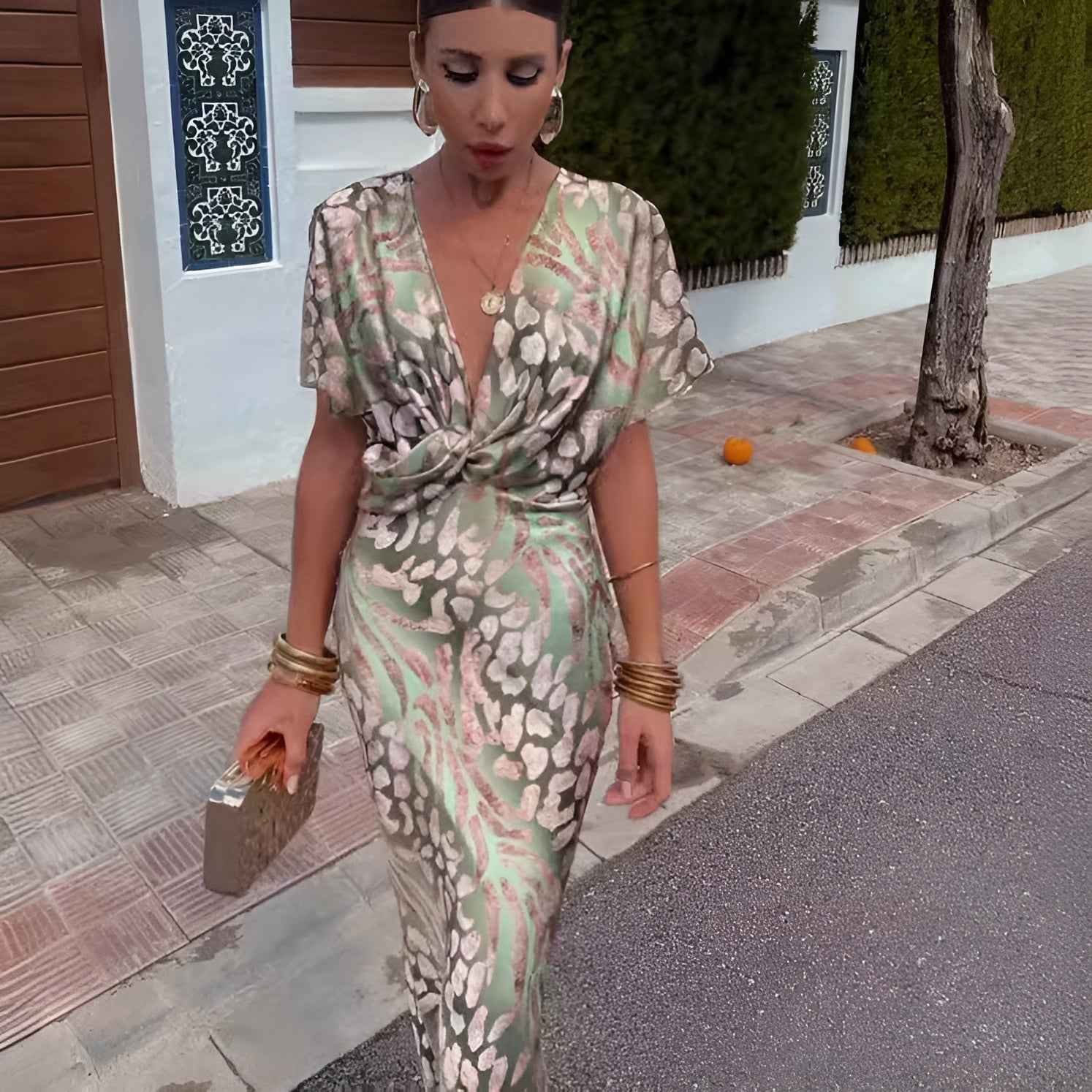 Cara - Chic, elegantes Maxikleid