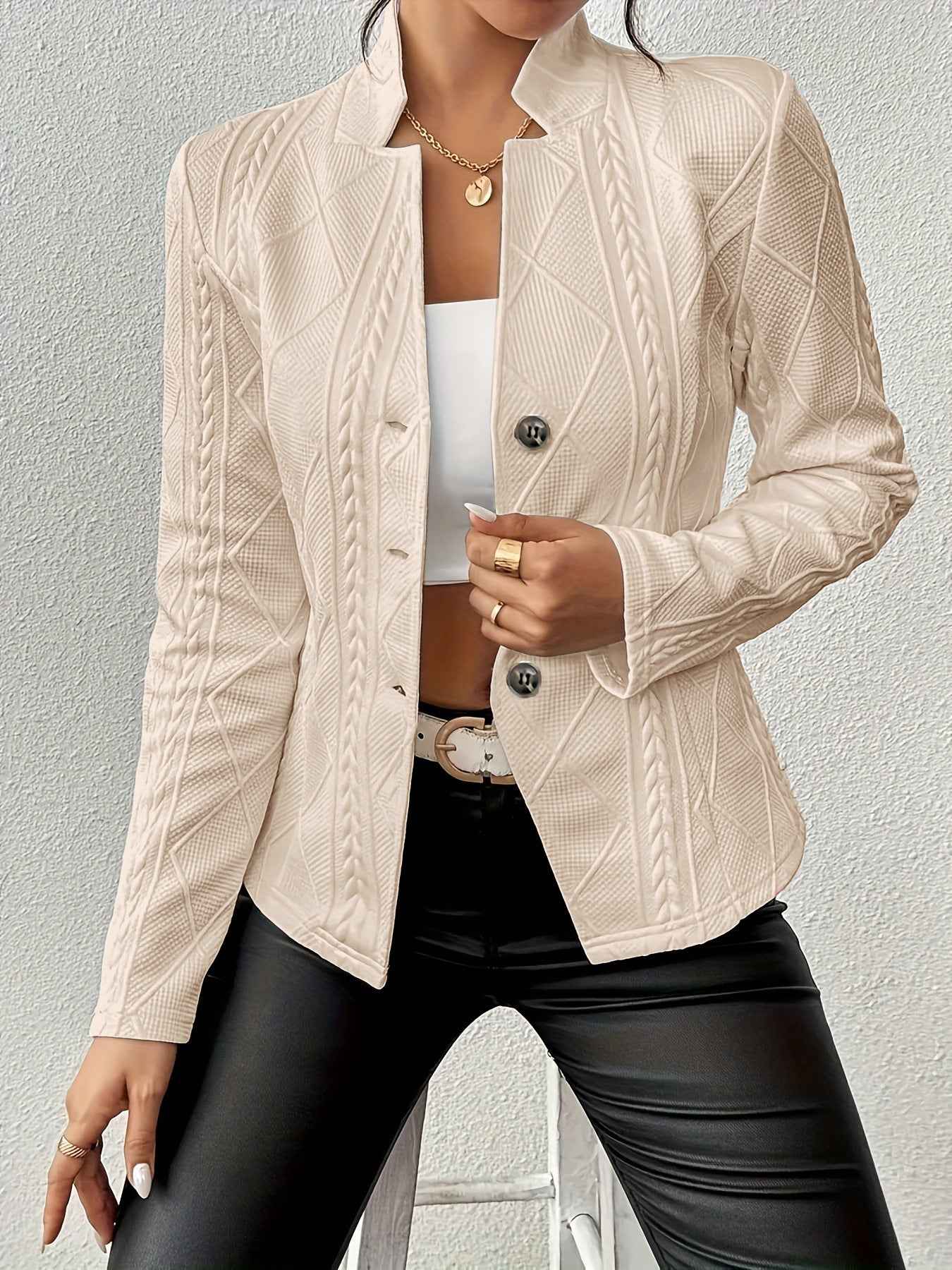 Hilary - Eleganter Maßgeschneiderter Blazer für einen anspruchsvollen Stil