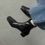 Stiefel mit Blockabsatz für einen eleganten und bequemen Look