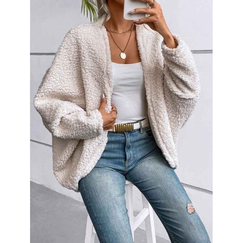 Damen-Strickcardigan mit Langarm für den Alltag