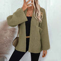 Langcardigan mit V-Ausschnitt, unifarben – Klassisch, gemütlich, ein Must-have für die Garderobe