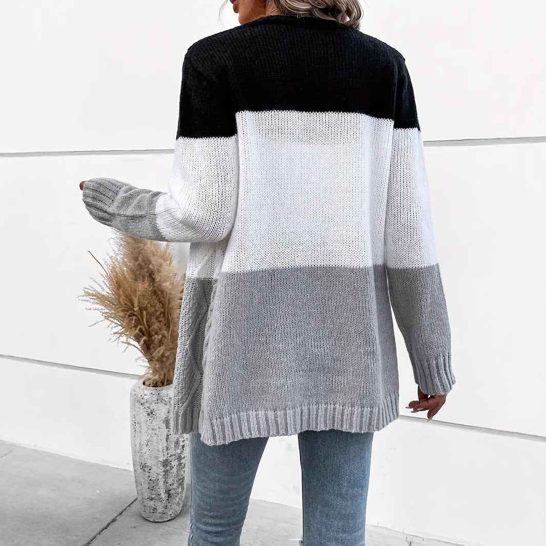 Kuscheliger Damen-Cardigan mit offener Front