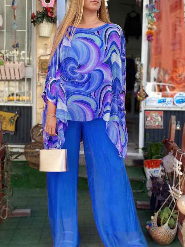 Lässiges Chiffon-Set für einen bequemen Stil und Eleganz