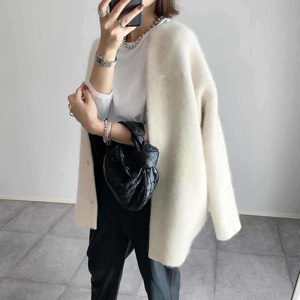 Gemütlicher Strickcardigan – ultraweicher Komfort und zeitloser Stil