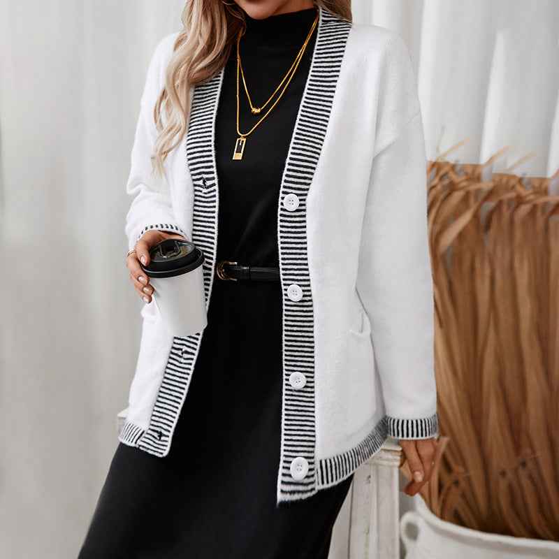 Damen-Cardigan mit offener Front