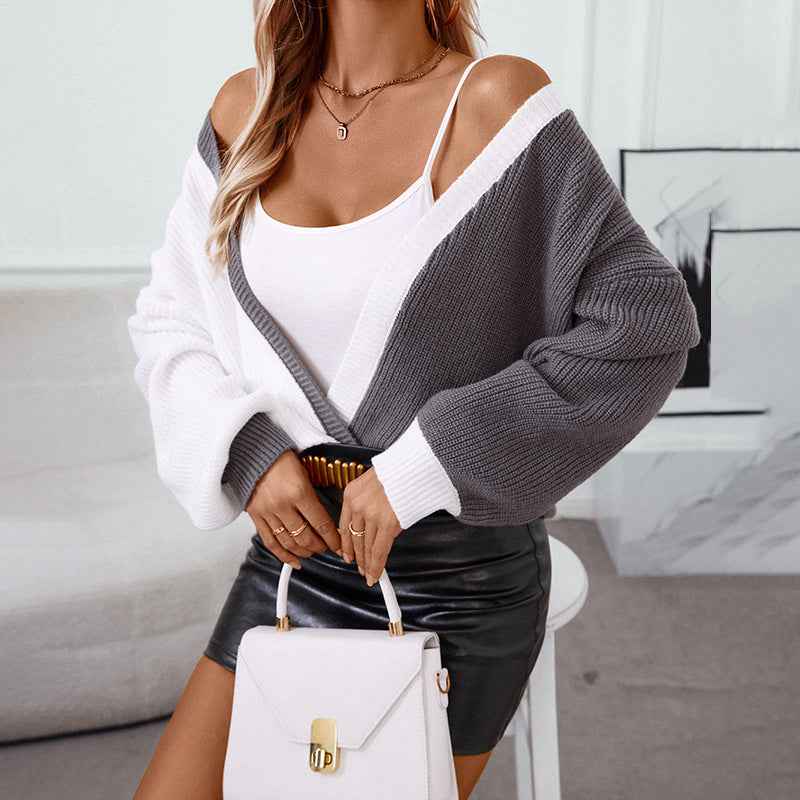 Luxuriöser Strickcardigan mit kuscheligem, texturiertem Muster für Wärme und Stil