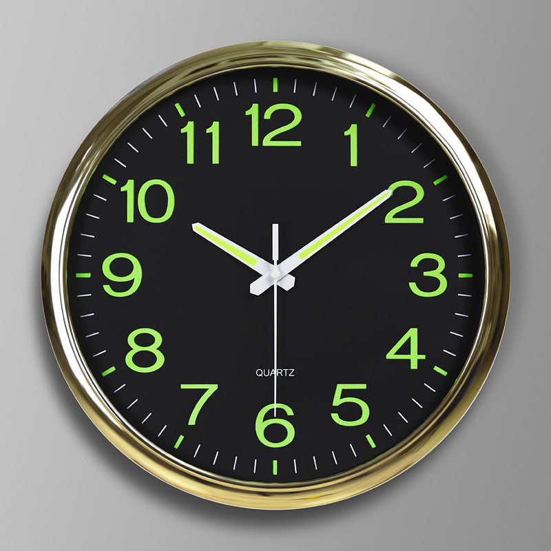Treviq - Große Wanduhr mit LED-Beleuchtung für moderne Optik