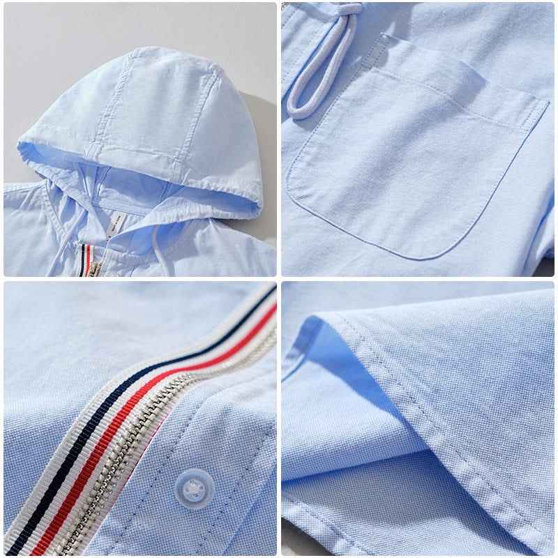 CASA LEINEN-HOODIE