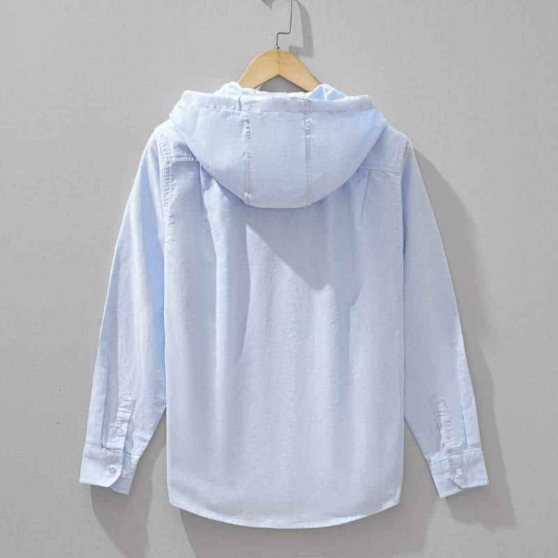CASA LEINEN-HOODIE