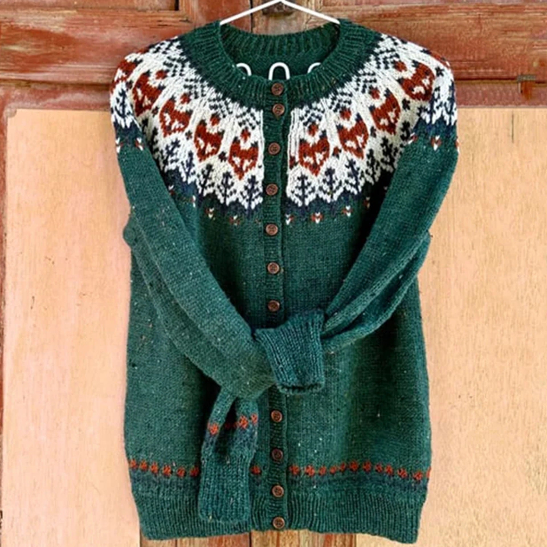 Cardigan im ethnisch inspirierten Stil Damen