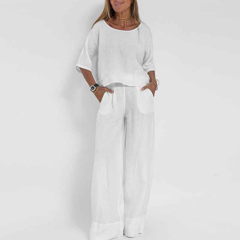 Mary | Bequemes Koordiniertes Set für Damen mit weitem Schnitt