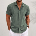 MILES – Camicia classica elegante in lino