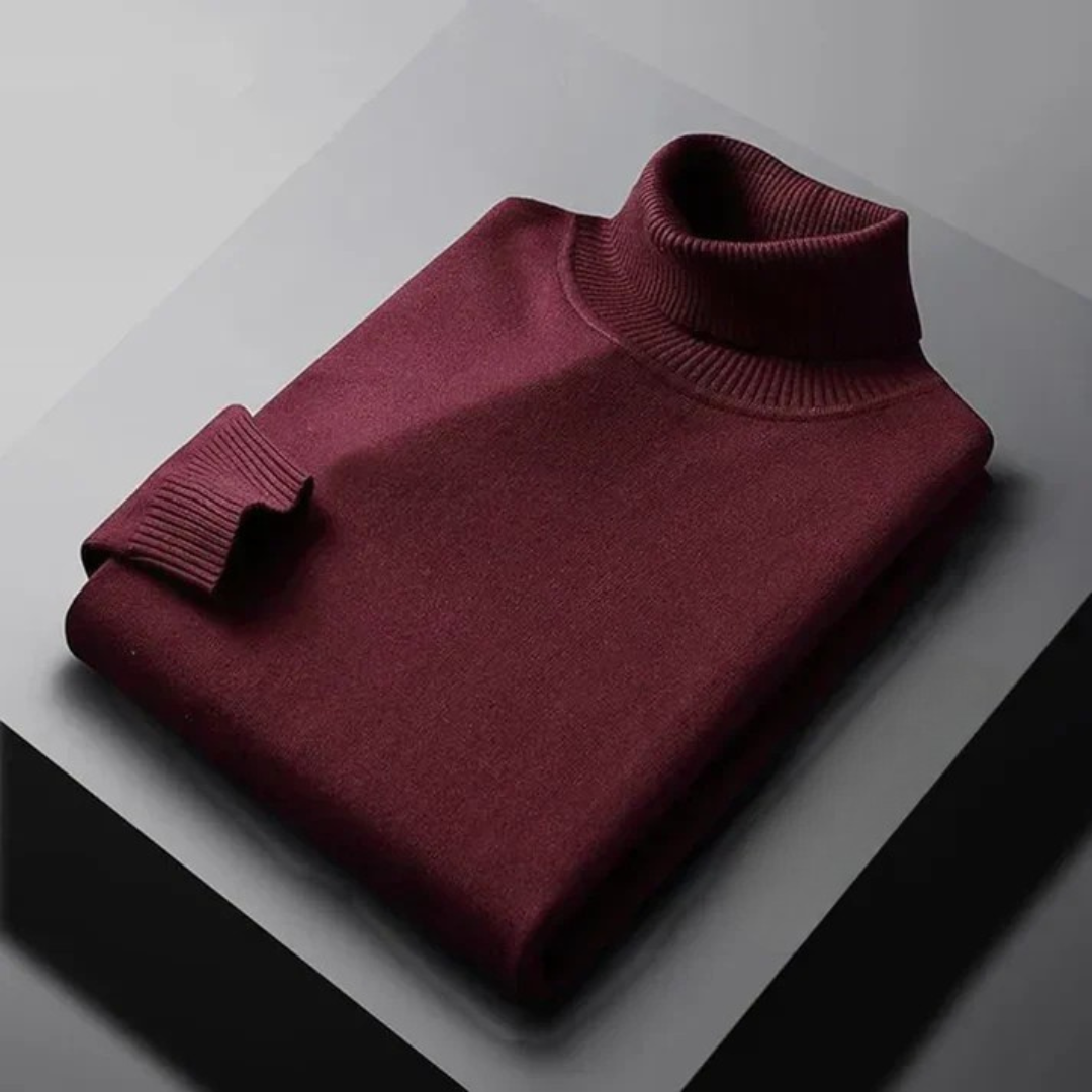 Monte Carlo Luxe Kaschmir-Rollkragenpullover Damen
