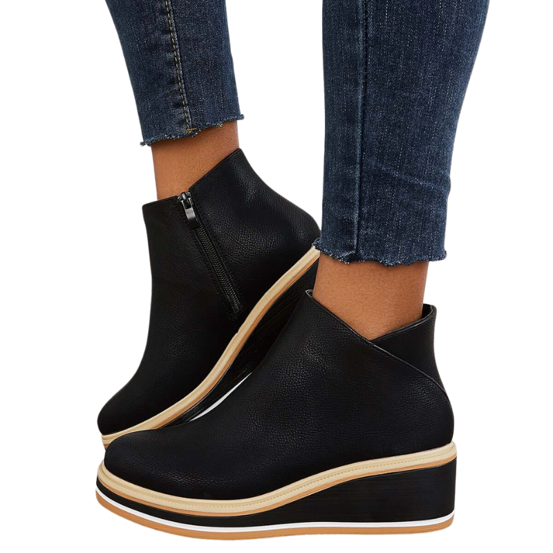 Elegante Orthopädische Schuhe für Damen hinten
