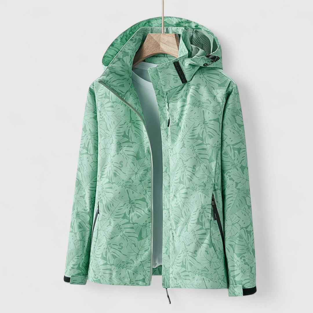 Evy Wasserdichte Windbreaker-Jacke – Leicht, Packbar, Regen-Schutz