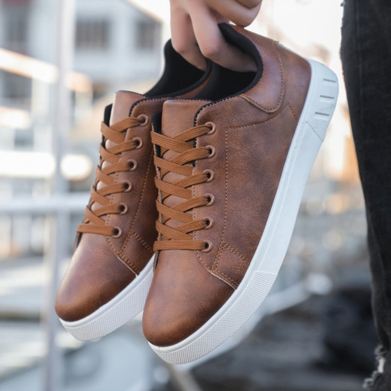 OLIVER – Mode Herrenleder-Sneaker für stilvollen Komfort