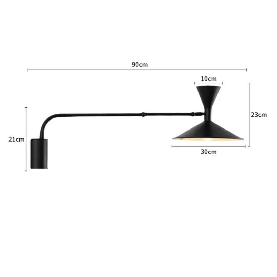Orrin - Wandleuchte mit LED-Beleuchtung für stimmungsvolles Licht und modernes Design