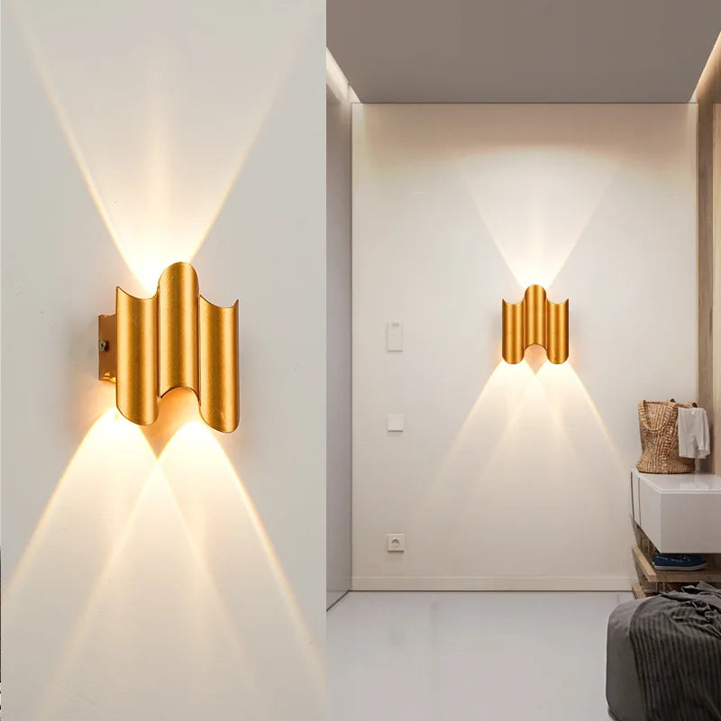 ElementGuard - Elegante und moderne Wandlampe aus Aluminium