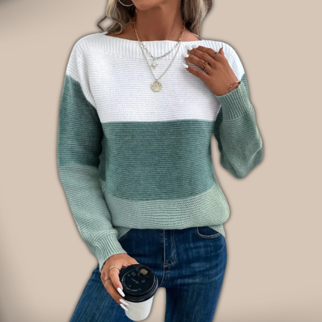Calista - Eleganter und gemütlicher Langarm-Pullover für einen stilvollen Look