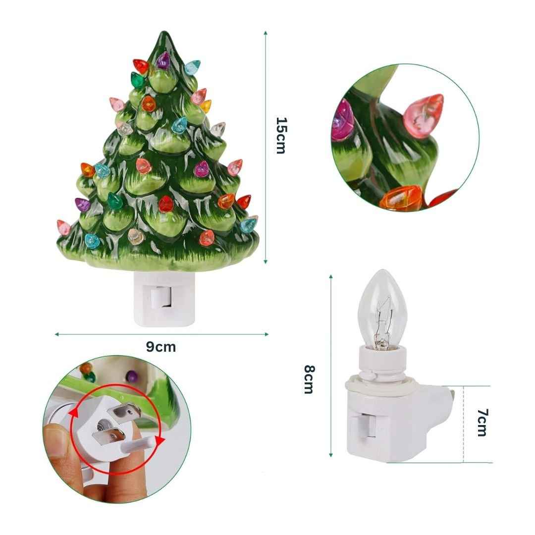 GlowBright – Festliche Weihnachtsbaumkerzen für eine einladende Weihnachtsstimmung und Gemütlichkeit