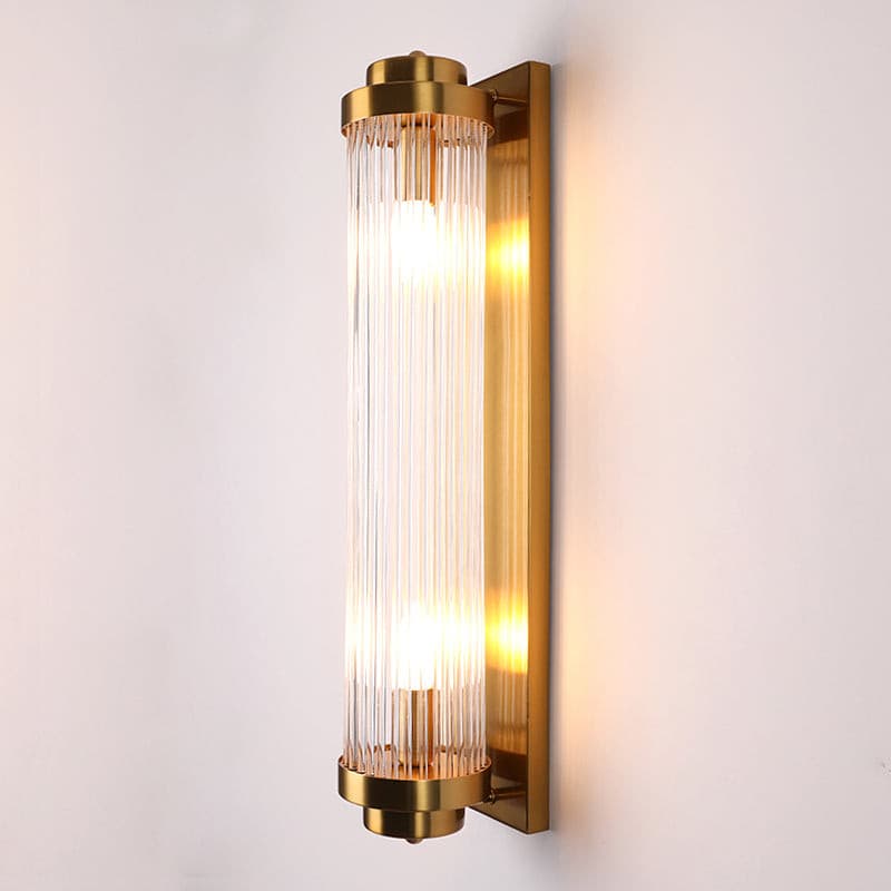 Elarisca - Charmante Vintage Gläserne Wandleuchte mit LED für einen Retro-Look