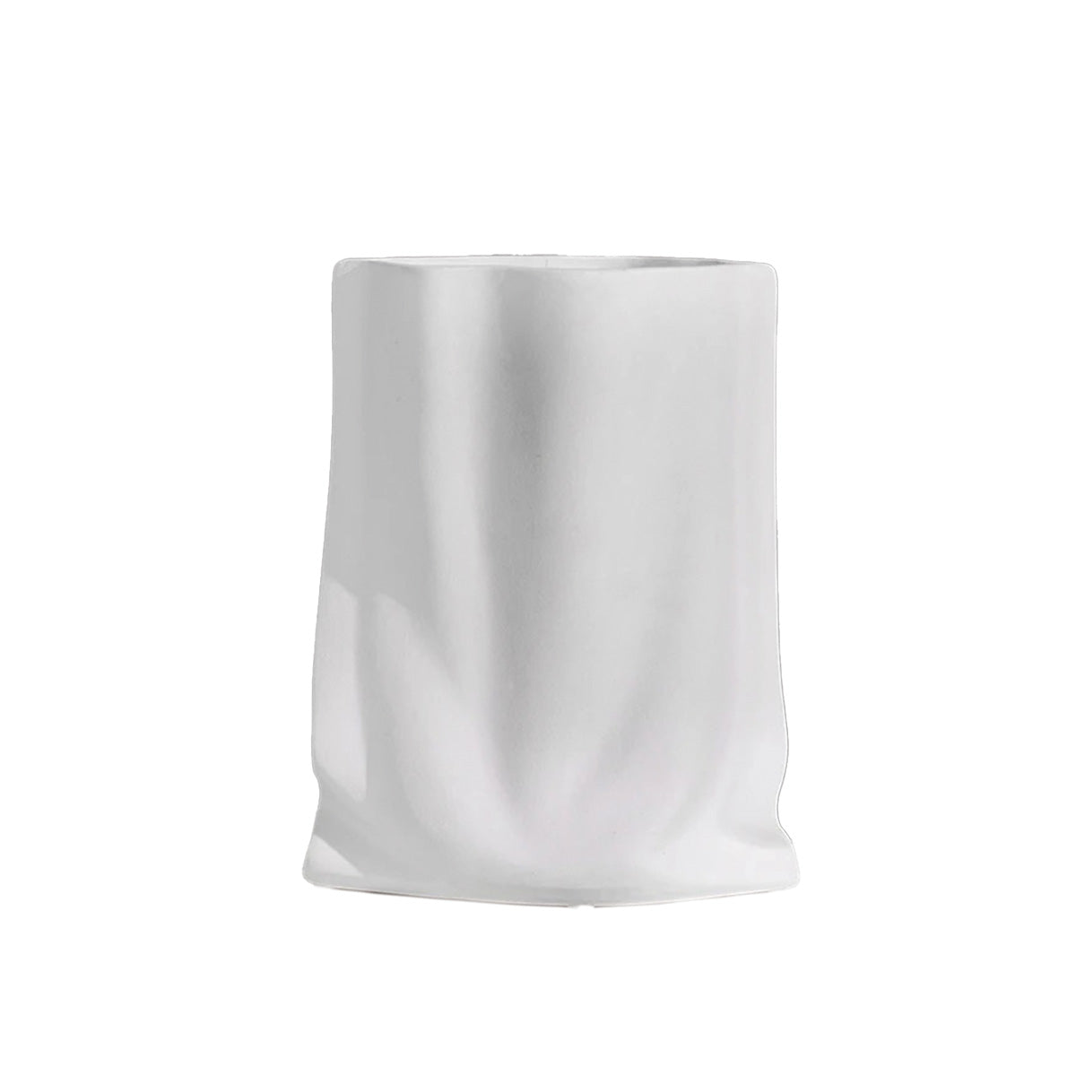 Elegante Plissierte BlumenVase | Zeitgenössische Dekoration Perfekt, um Jeden Raum Aufzupeppen