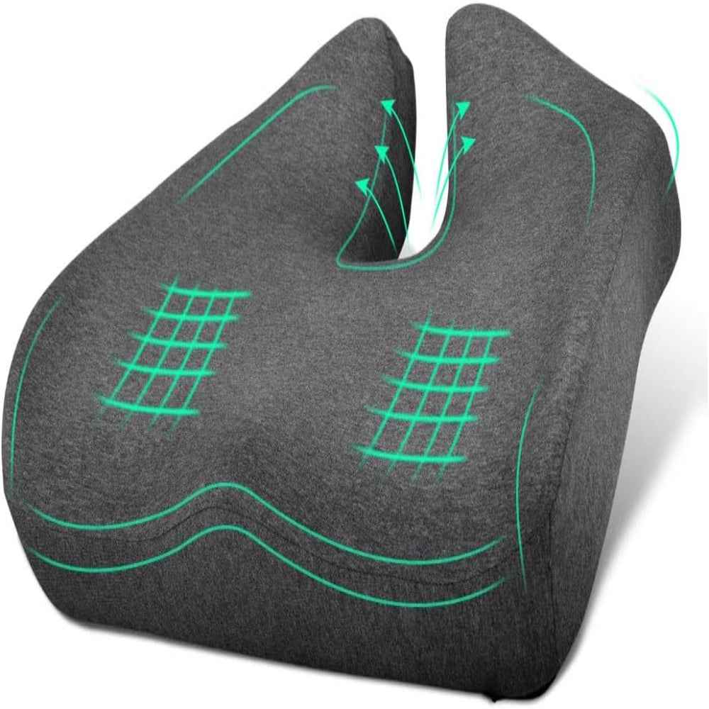 Postura - Komfortables ergonomisches Sitzkissen zur sofortigen Entlastung von Rücken und Hüfte