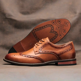 Schuhe Selbstvertrauen beim Gehen