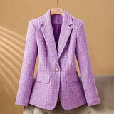 Olivia Bouclé Tweed Blazer Damen
