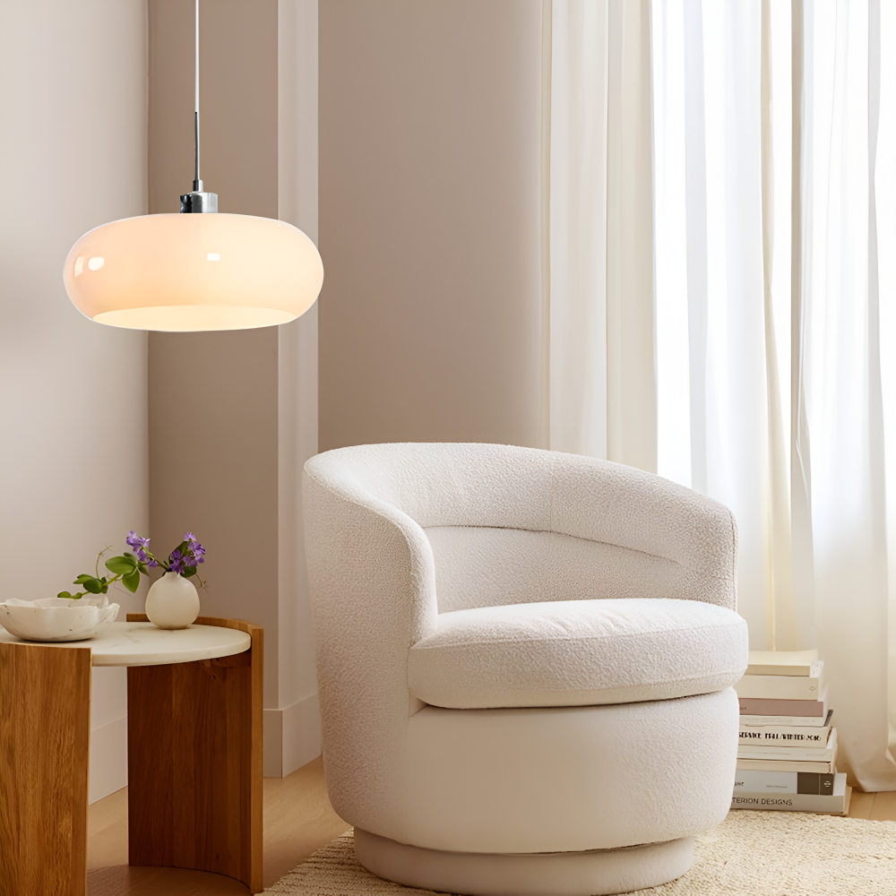 Cirquella Bauhaus Glas-Pendelleuchte - Rundes Design