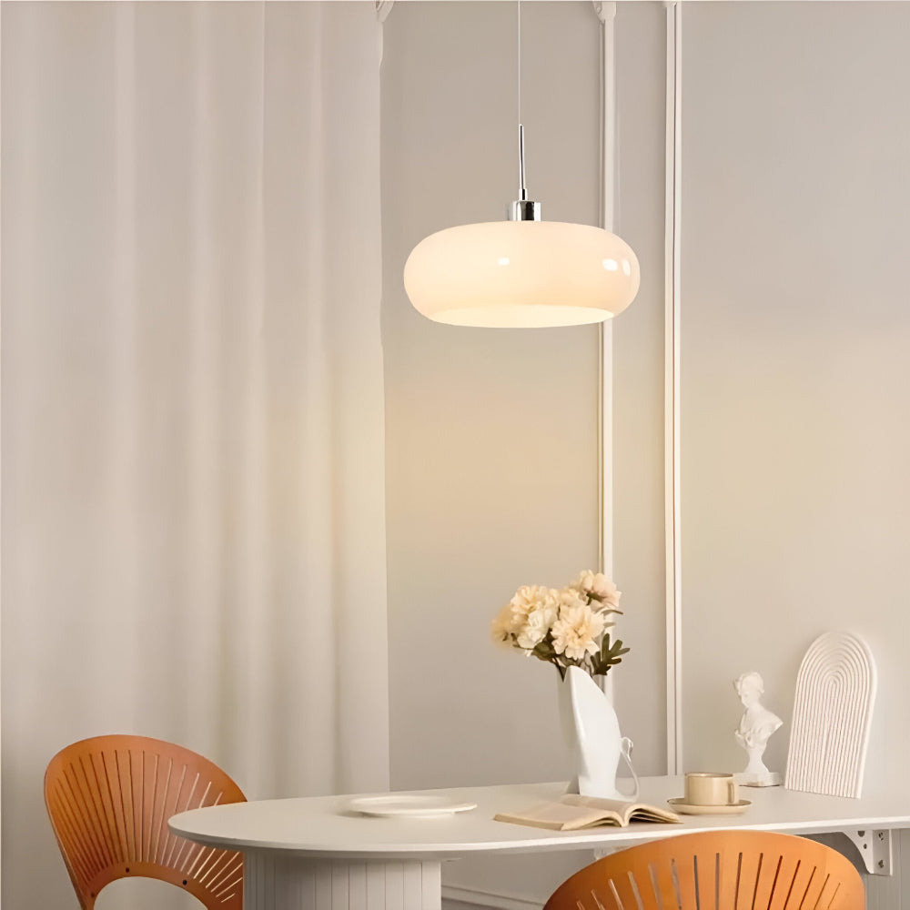 Cirquella Bauhaus Glas-Pendelleuchte - Rundes Design