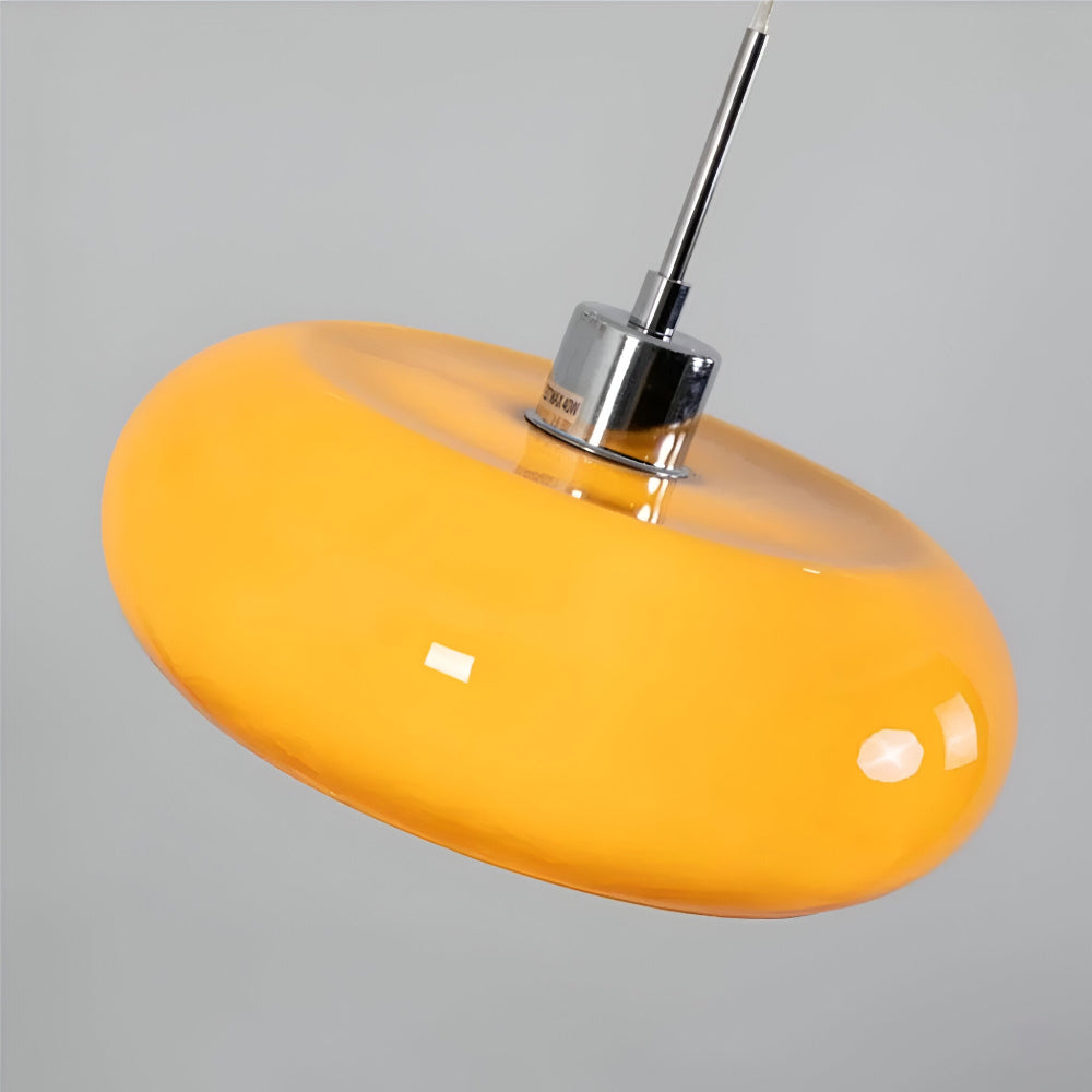 Cirquella Bauhaus Glas-Pendelleuchte - Rundes Design